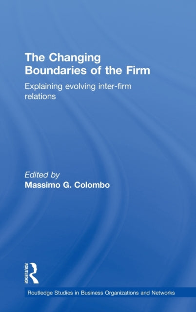 Book cover of: Changing Boundaries of the Firm. By: M. Colombo