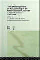Book cover of: Development of Accounting in an International Context. By: C. W. Nobes