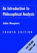 An Introduction to Philosophical Analysis