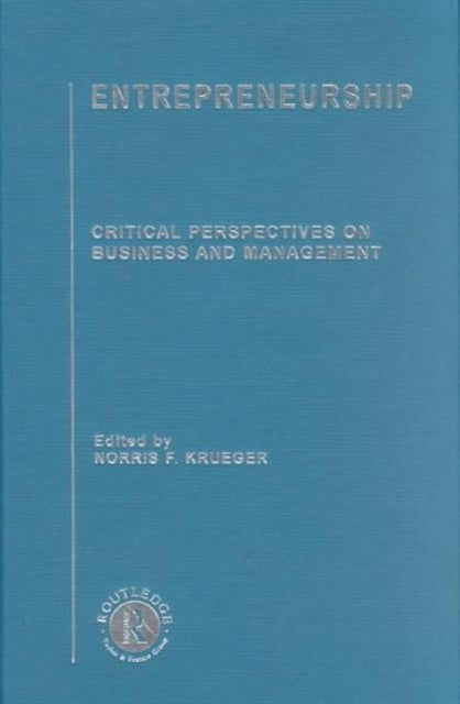 Book cover of: Entrepreneurship. By: Norris Kreuger