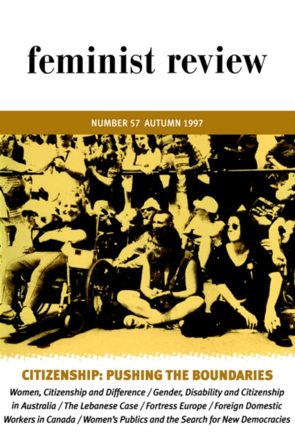 Book cover of: Citizenship: Pushing the Boundaries. By: Feminist Review