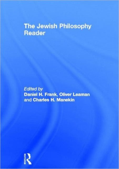 Book cover of: Jewish Philosophy Reader. By: Daniel Frank