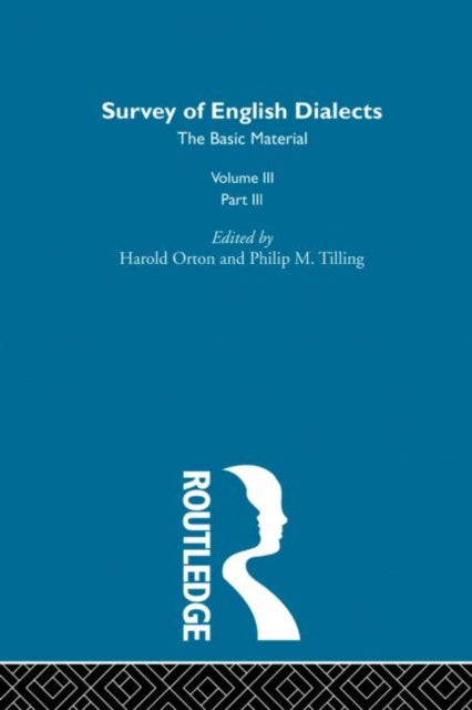 Book cover of: Survey Eng Dialects Vol3 Prt3