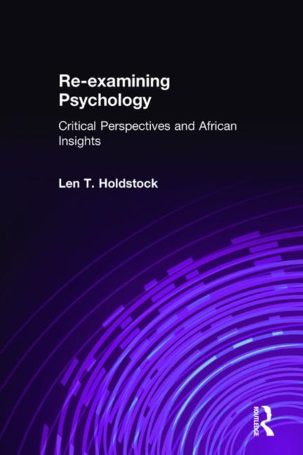 Book cover of: Re-examining Psychology. By: Len T Holdstock