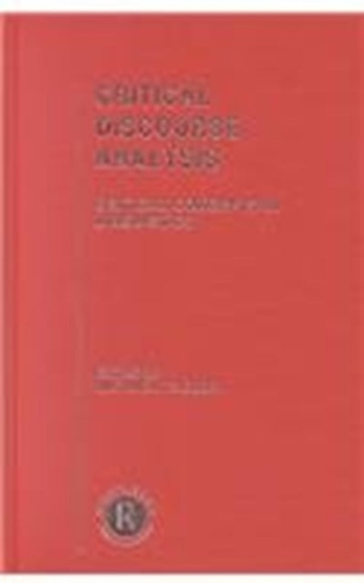 Book cover of: Critical Discourse Analysis. By: Michael Toolan