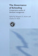 Book cover of: Governance of Schooling. By: M. Arnott
