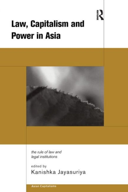 Book cover of: Law, Capitalism and Power in Asia. By: K. Jayasuriya