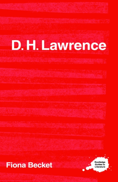Book cover of: D.H. Lawrence