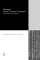 Book cover of: Teaching Modern Foreign Languages at Advanced Level