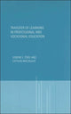 Book cover of: Transfer of Learning in Professional and Vocational Education. By: Vivienne Cree