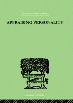 Appraising Personality