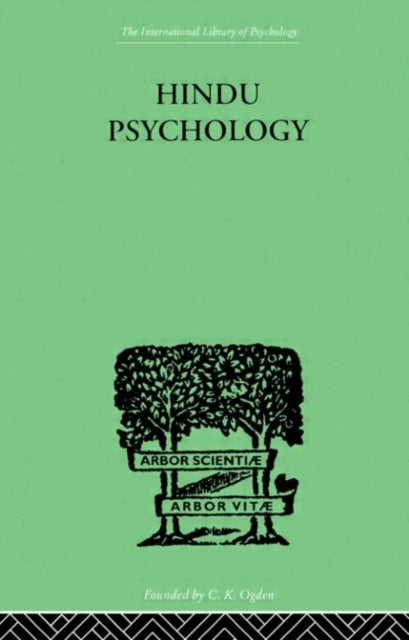 Book cover of: Hindu Psychology. By: Swa Akhilananda