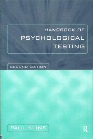 Handbook of Psychological Testing