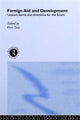 Book cover of: Foreign Aid and Development. By: Finn Tarp