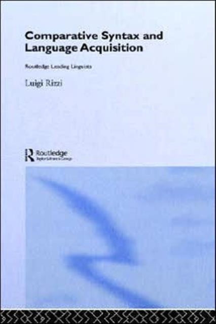 Book cover of: Comparative Syntax and Language Acquisition