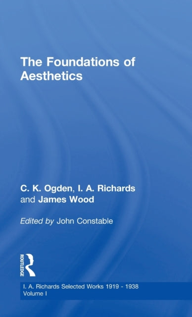 Book cover of: Foundations Aesthetics V 1. By: John Constable