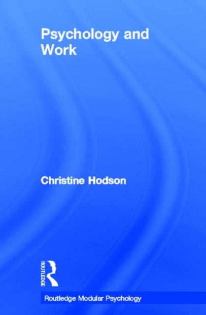 Book cover of: Psychology and Work