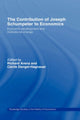 Book cover of: Contribution of Joseph A. Schumpeter to Economics. By: Richard Arena
