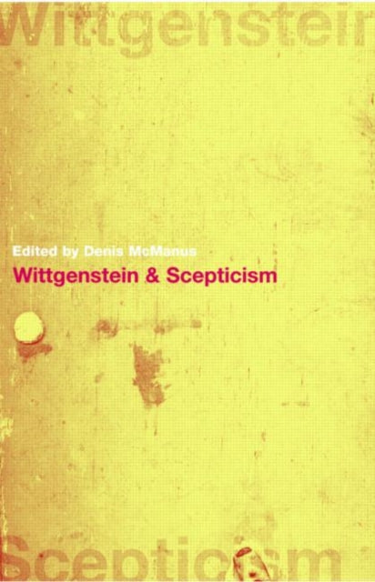 Book cover of: Wittgenstein and Scepticism