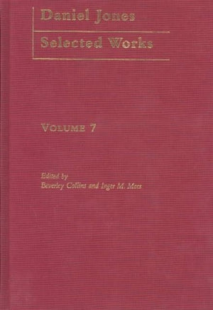 Daniel Jones, Selected Works: Volume VII