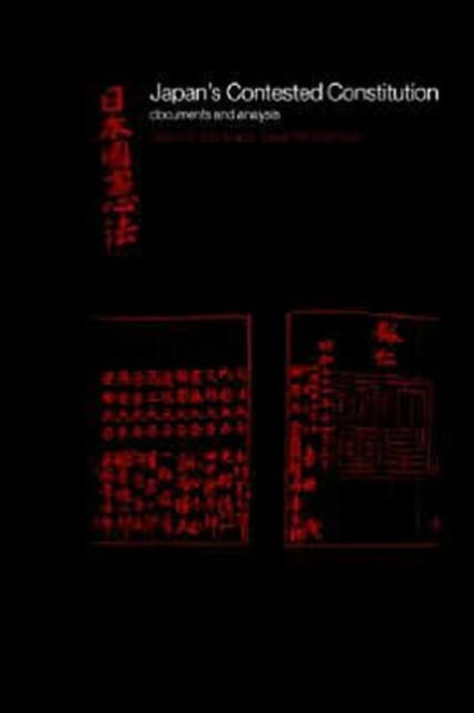 Book cover of: Japan's Contested Constitution. By: Glenn D. Hook
