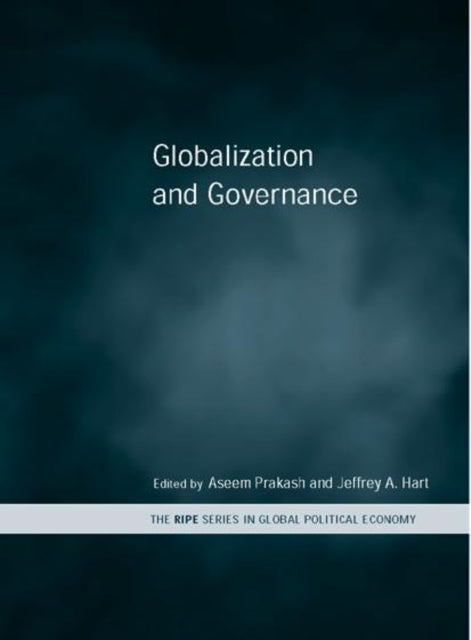 Book cover of: Globalization and Governance. By: Aseem Prakash