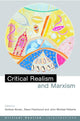 Book cover of: Critical Realism and Marxism. By: Andrew Brown