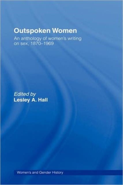 Book cover of: Outspoken Women. By: Lesley A. Hall