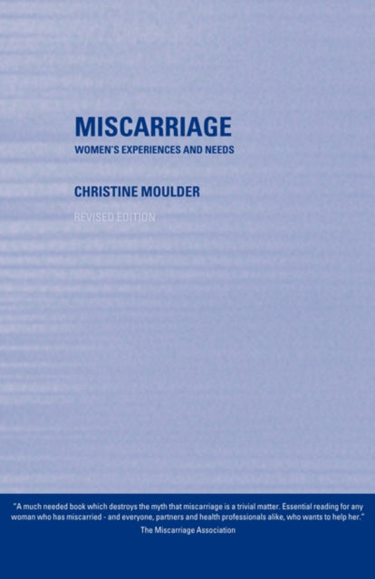 Book cover of: Miscarriage. By: Christi Moulder