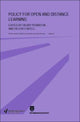 Book cover of: Policy for Open and Distance Learning