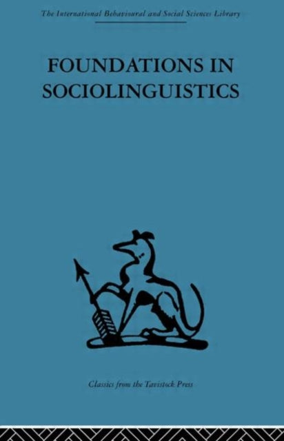 Book cover of: Foundations in Sociolinguistics. By: Dell Hymes
