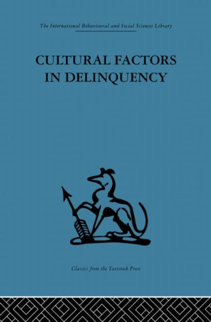 Book cover of: Cultural Factors in Delinquency. By: R. H Ahrenfeldt