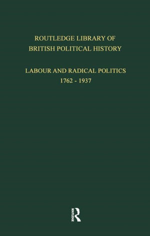 English Radicalism (1935-1961)