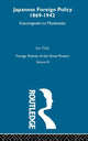 Book cover of: Japanese Foreign Policy 1869-1942. By: I. Nish