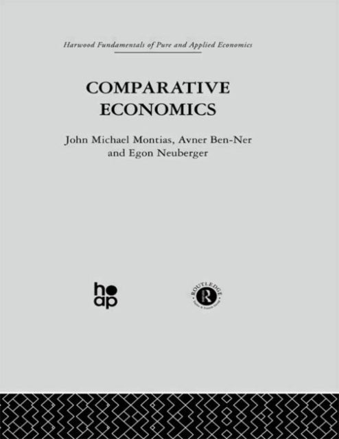 Book cover of: Comparative Economics. By: Avner Ben-Ner