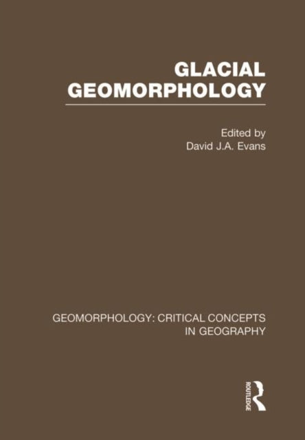 Book cover of: Glac Geom:Geom Crit Conc Vol 4. By: David Evans