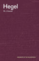 Book cover of: Hegel. By: Michael Inwood
