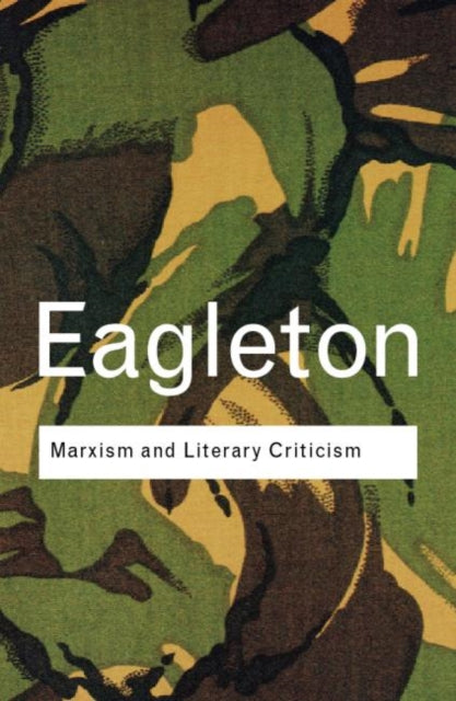 Book cover of: Marxism and Literary Criticism