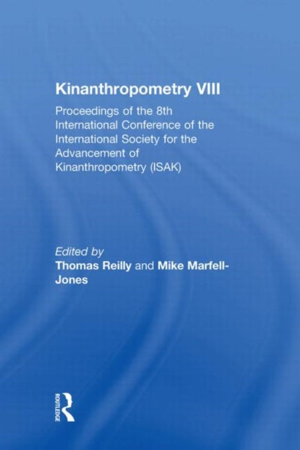 Book cover of: Kinanthropometry VIII. By: Thomas Reilly