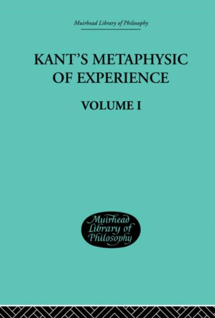 Book cover of: Kant's Metaphysic of Experience