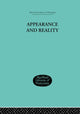Book cover of: Appearance and Reality. By: F. H. Bradley