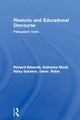 Book cover of: Rhetoric and Educational Discourse