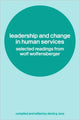 Book cover of: Leadership and Change in Human Services. By: David Race