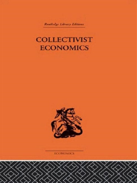 Book cover of: Collectivist Economics. By: James Hal Smith