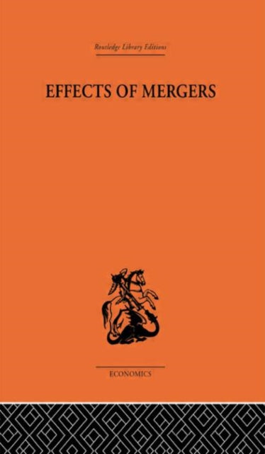 Book cover of: Effects of Mergers. By: Ruth Cohen