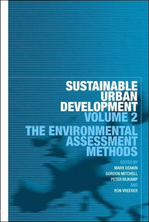 Sustainable Urban Development Volume 2