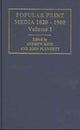 Book cover of: Popular Print Media 1820-1900. By: Andrew King