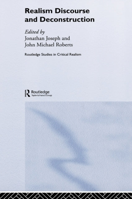 Book cover of: Realism Discourse and Deconstruction