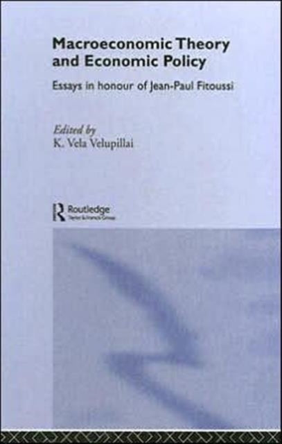 Book cover of: Macroeconomic Theory and Economic Policy. By: K. Velupillai