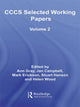 Book cover of: CCCS Selected Working Papers. By: Gray et al